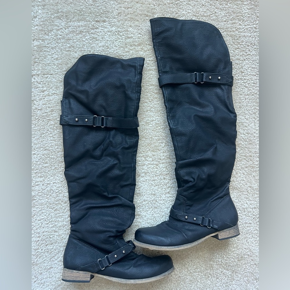 Carlos by Carlos Santana Black Boots — Size 6.5